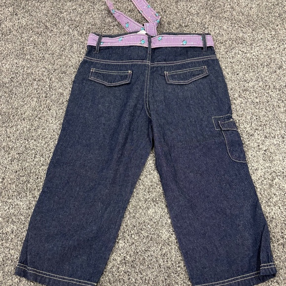 NEW Faded Glory Girls Adjustable Waist Capri Cropped Pants Sz 14 - Picture 3 of 5